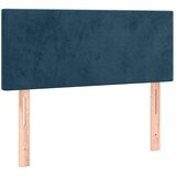  LED uzglavlje tamnoplavo 100x5x78/88 cm baršunasto | shoptok.hr