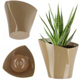 KADAX Pokrivalo za cvetlični lonec 19 cm za rože, asimetrično, bež, za dnevno sobo, (5000353340) | Shoptok.si