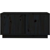 TV omarica črna 80x35x40,5 cm trdna borovina, (20730675) | Shoptok.si