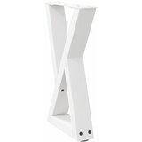 Noge za klub stolić 2 kom Bijele 28 x (42-43,3) cm Čelik | shoptok.hr