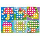  Edukativne puzzle mozaik 57 elemenata | shoptok.hr