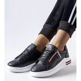 Gemre Black sneakers on white sole Anaunia | Shoptok.si