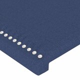  LED uzglavlje plavo 93 x 16 x 118/128 cm od tkanine | shoptok.hr
