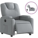 Maison Chic Električni naslanjač - Relax naslanjač svetlo sivo blago, (22062576) | Shoptok.si