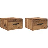  Noćni ormar 2 pcs Staro drvo 35 x 35 x 20 cm Konstruirano drvo | shoptok.hr