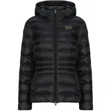 TRAIN CORE LADY W ECO DOWN JACKET HO MEDIUM PADDED - TRAIN CORE Crna