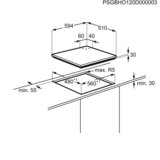 Electrolux KGM64311X vgradna plošča | Shoptok.si