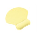 INF Ergonomska silikonska podloga za miško z blazinico za zapestje - rumena Lycra opora, protizdrsna opora za tipkovnico, pomaga odpraviti vnetje kit, (5000264628) | Shoptok.si