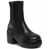 Bronx Škornji Ankle boots 47516-A Črna