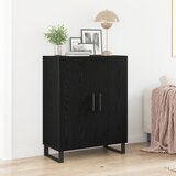 vidaXL Sideboard Crni hrast Konstruirano drvo Srednji Cijene