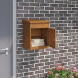 vidaXL sandučić za pakete rđa 44 x 35 x 59 cm otporni čelik Cijene