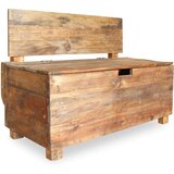  Klupa Masivno Obnovljeno Drvo 86x40x60 cm | shoptok.hr