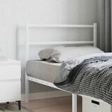  Metalno zamjensko uzglavlje bijelo 107 cm | shoptok.hr