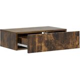 Stolna montirana na zid Dimljeni hrast 59 x 34 5 x 17 cm | shoptok.hr