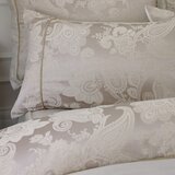 Catherine Lansfield Svetlo rjava posteljnina za zakonsko posteljo iz žakarja 200x200 cm Opulent Jacquard – | Shoptok.si
