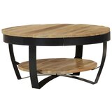  Stolić za Kavu Masivno Grubo Obrađeno Drvo Manga 65x32 cm | shoptok.hr