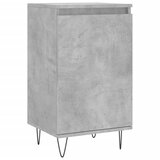  Komode 2 kom boja betona 40 x 35 x 70 cm od konstruiranog drva | shoptok.hr