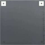 vidaXL Zidno ogledalo 50 x 50 cm červrtasto stakleno | shoptok.hr