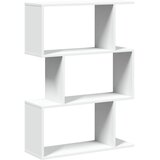 Pregrada za sobe s 3 etaže, bijela, 70x24x97 cm, od inženjerskog drva | shoptok.hr