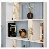 Woody Fashion polica za knjige lima white marble | Eponuda.com