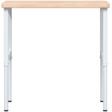  Radni stol 100x60x(73-99,5) cm od masivne hrastovine pravokutni | shoptok.hr