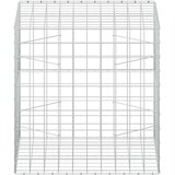  Gabion s žicom debljine 5 mm i mrežom 10x10 cm 100x100x100 cm | shoptok.hr