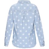 ebeeza Bluza 'Fashion Look' moder denim / off-bela | Shoptok.si