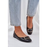 Boto PS1 Eco leather ballet flats with decoration black Tulnelia | Eponuda.ba