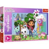 Puzzle 100pcs. Gabi's Cat House Trefl 16464 Puzzle 100pcs. Gabi's Cat House Trefl 16464 Slike