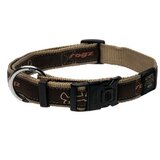 Rogz klasična ogrlica za pse, 340-560mm, braon | ePonuda.com