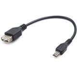 Gembird USB-A - Micro-USB B USB kabl 0.15m 0,15 USB 2.0, Crno Cene