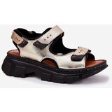 ARTIKER Leather Women's Sandals With Velcro | Shoptok.si