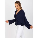 Italy Moda Blouse-DHJ-BZ-11979.67-navy blue | shoptok.hr