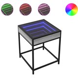  Noćni ormarić s beskonačnim LED boja hrasta 40 x 40 x 51 cm | shoptok.hr