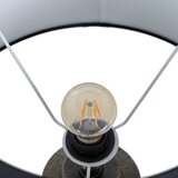 Ixia Crna stolna lampa s tekstilnim sjenilom (visina 66 cm) – | shoptok.hr