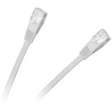 Plosnati patch kabel UTP 8c utikač-utikač 5,0 m CCA bijeli cat.6e Cijene