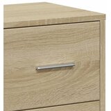  Komoda boja hrasta sonome 60x31x84 cm od konstruiranog drva Smeđa | shoptok.hr