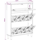  Ormar za cipele DELFT 78 x 24 x 103 cm Konstruirano drvo | shoptok.hr