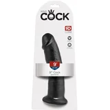 9 - dildo s priseskom (črna)