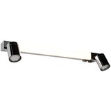  LED zidna lampa u sjajno srebrnoj boji Enrico – | shoptok.hr