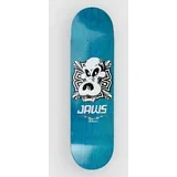 Jaws Skull 8.25" Skateboard deska blue