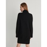 Reserved - Pletena haljina - crno | shoptok.hr