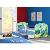 ACMA dečiji krevet ii 180x80 f + dušek 6 cm BLUE35 | ePonuda.com