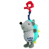 Baby Mix plišasti glasbeni sivi zajček | Shoptok.si