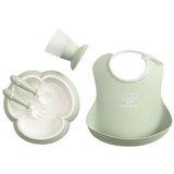 BABYBJORN set za hranjenje baby dinner powder green Cijene