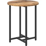  Set pomoćnih stolića 2 pcs Stari drvo i crna | shoptok.hr