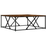  Stolić za kavu boja hrasta 100 x 100 x 40 cm konstruirano drvo | shoptok.hr
