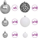  Umjetno božićno drvce Bijela 240 cm PVC i čelik | shoptok.hr