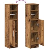  Kupaonski ormarić s držačem za role, staro drvo 20,5 x 22 x 90 cm | shoptok.hr