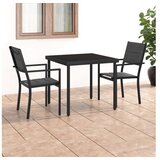  3-dijelni vrtni blagovaonski set čelični | shoptok.hr